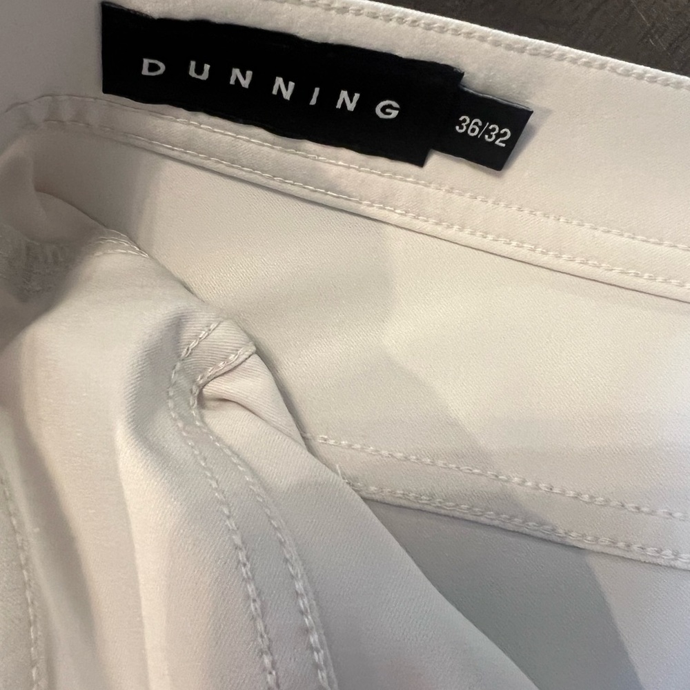 Dunning White Golf Pants Worn Once